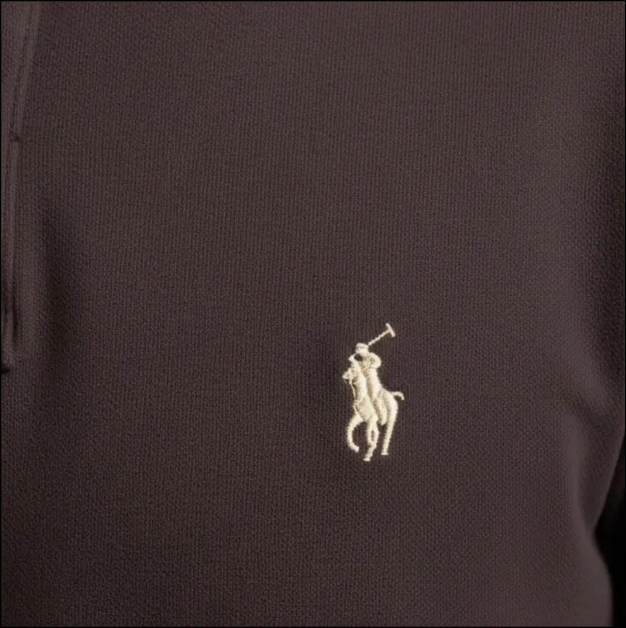 Polo marrom tamanho M - Foto 4