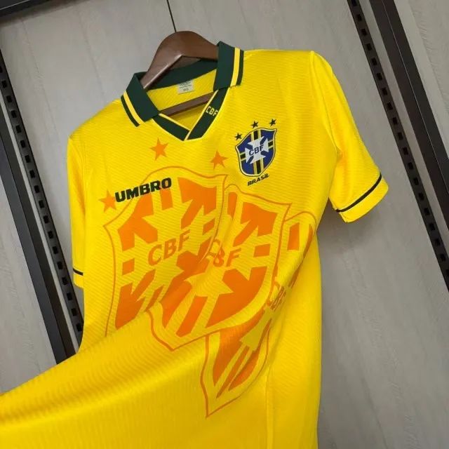 Camisa Retro Brazil 1994 - Foto 2