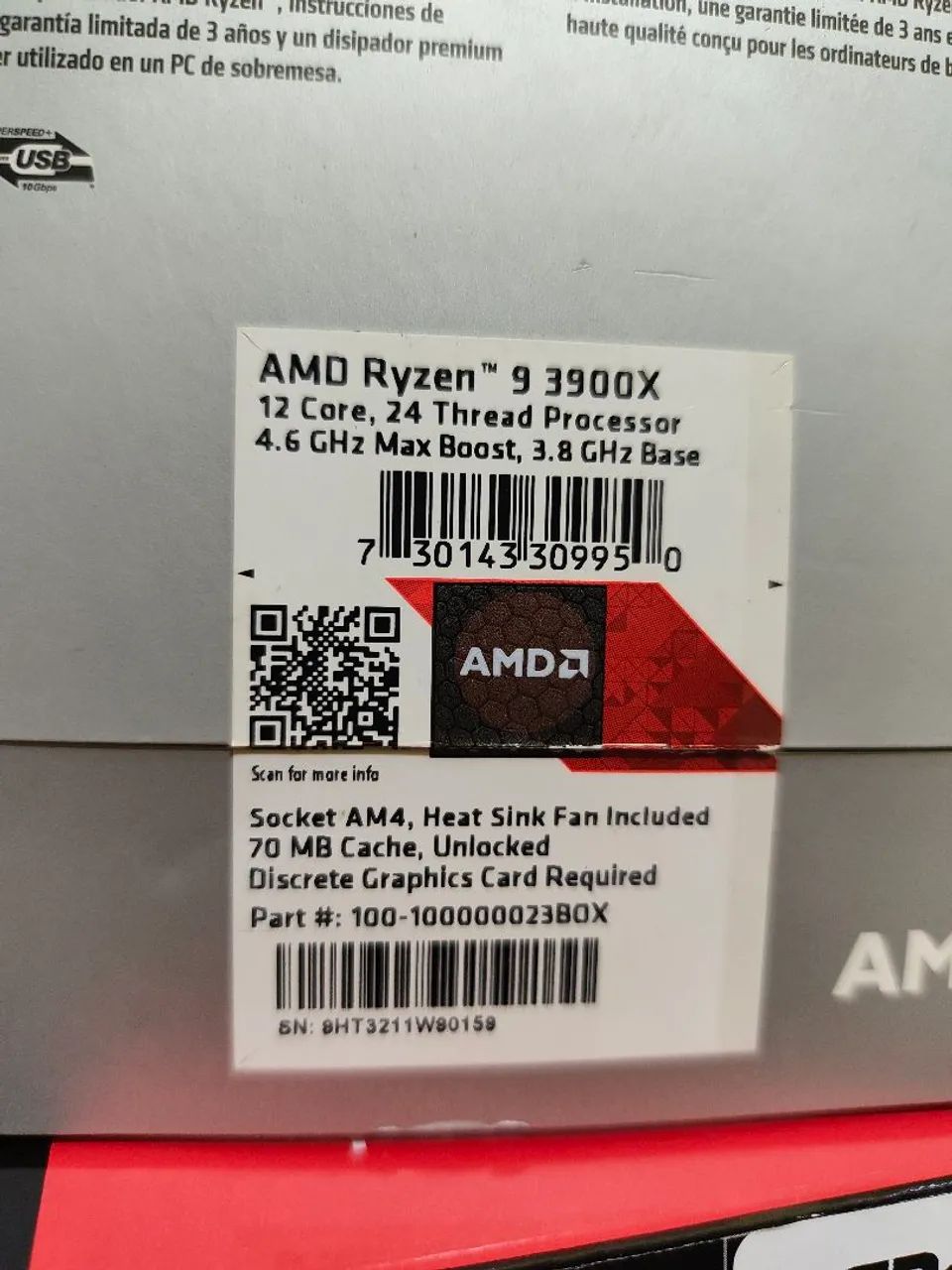 Ryzen 9 3900x - Foto 2