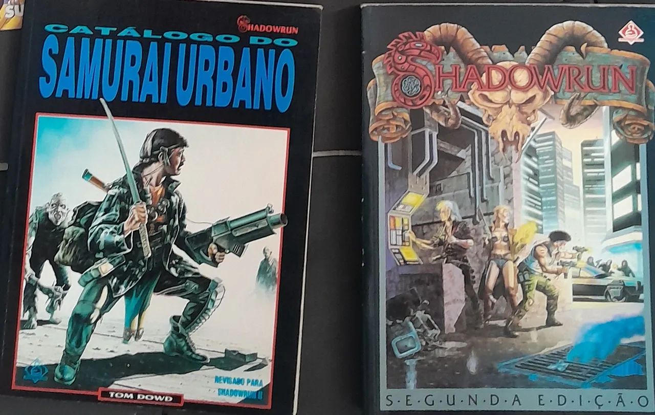 SHADOWRUN 2 EDIÇAO E SAMURAI URBANO