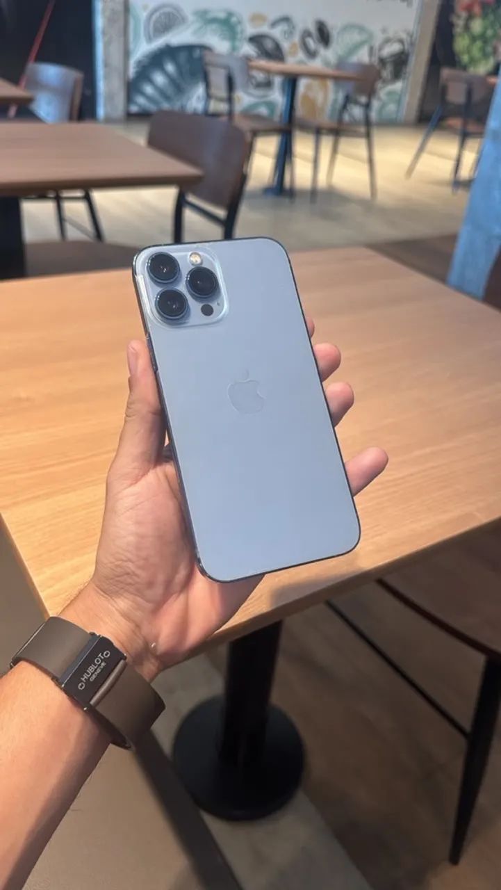 iPHONE 13 Pro Max, 128GB - Azul Sierra 84% - Foto 4