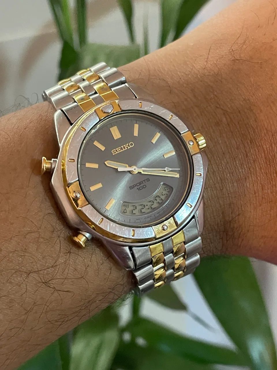 Seiko Sports 100 Ana-Digi (Ref. H801-7079)