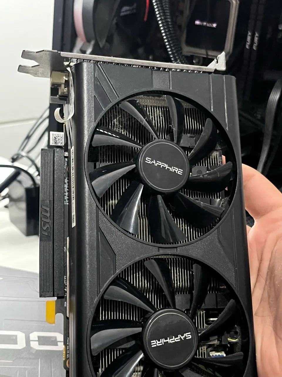 RX 580 Sapphire 8GB Semi-Nova - Foto 2