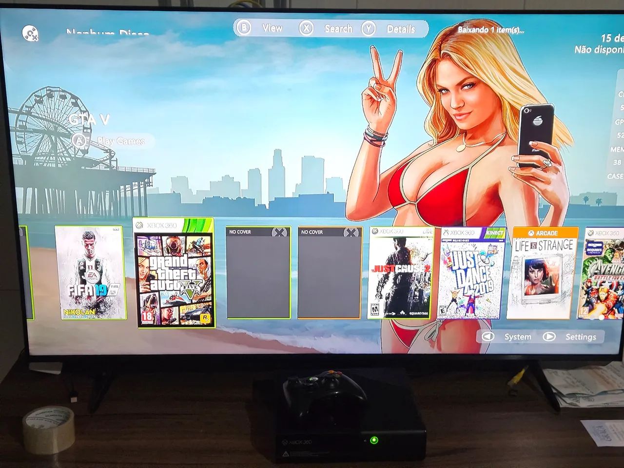 Xbox 360 3 controles + Kinect(Desbloqueado) - Foto 5