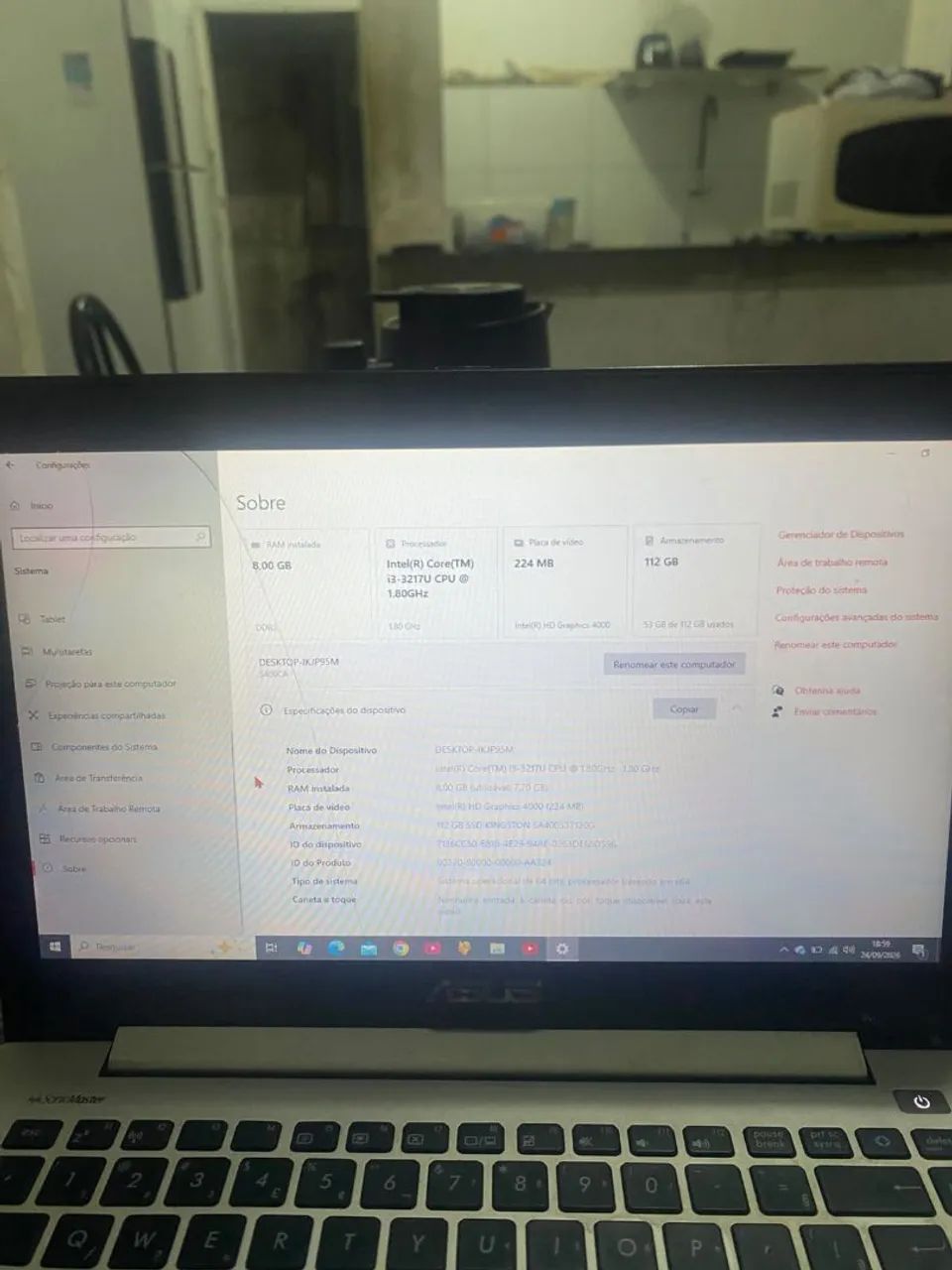 Notebook assus com auto falantes - Foto 3