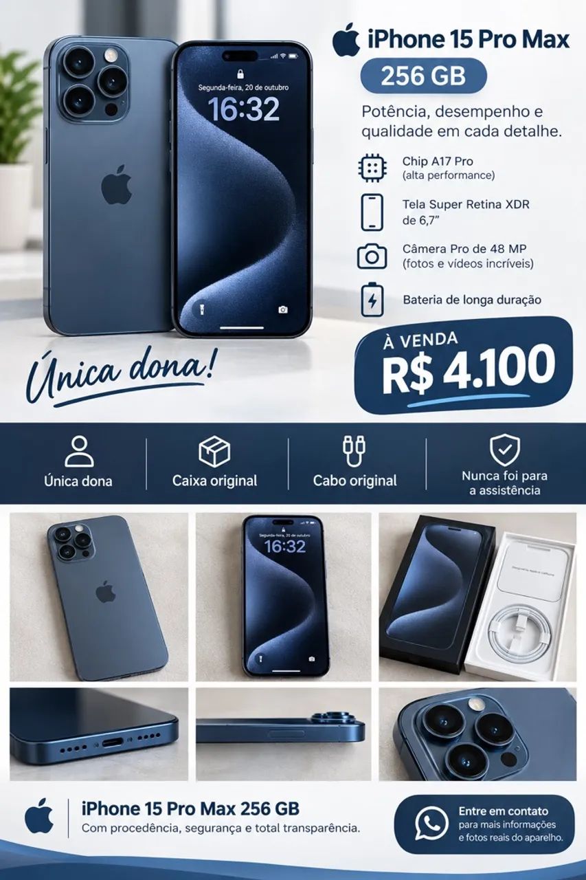iPhone 15 Pro Max 256 GB 