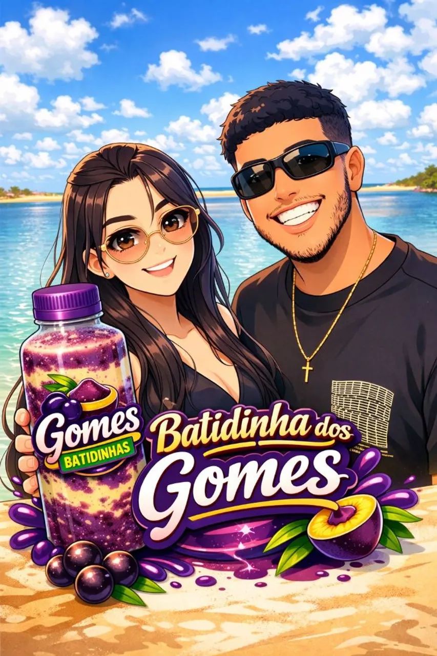 Batidinha de açaí 