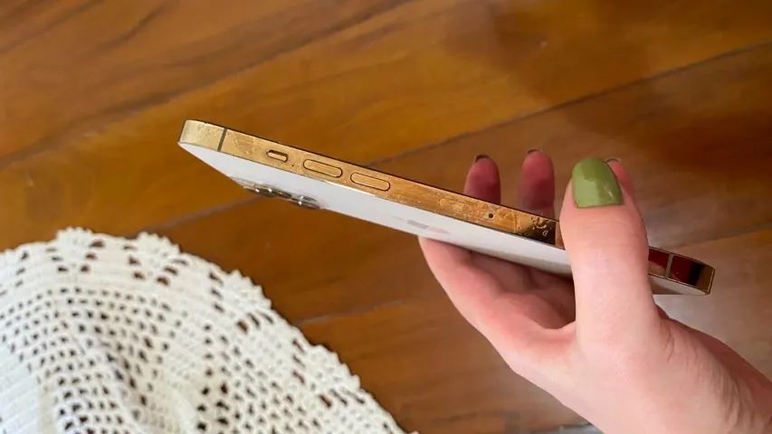 Iphone 12 Pro Max 256 GB Dourado - Conservado - Foto 2