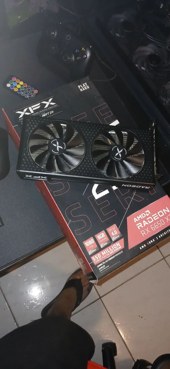 Placa de video rx 6650xt 