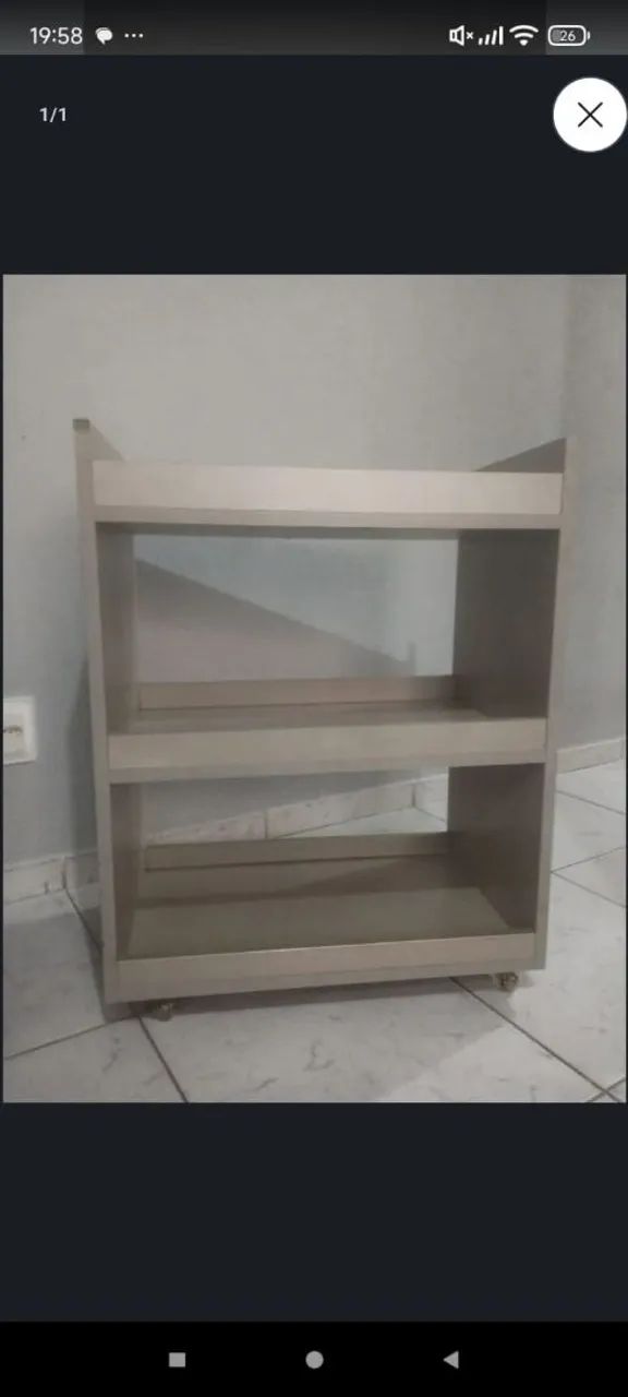 Carrinho auxiliar 