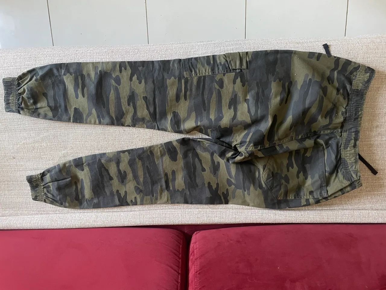 Calça unissex camuflada  - Foto 2