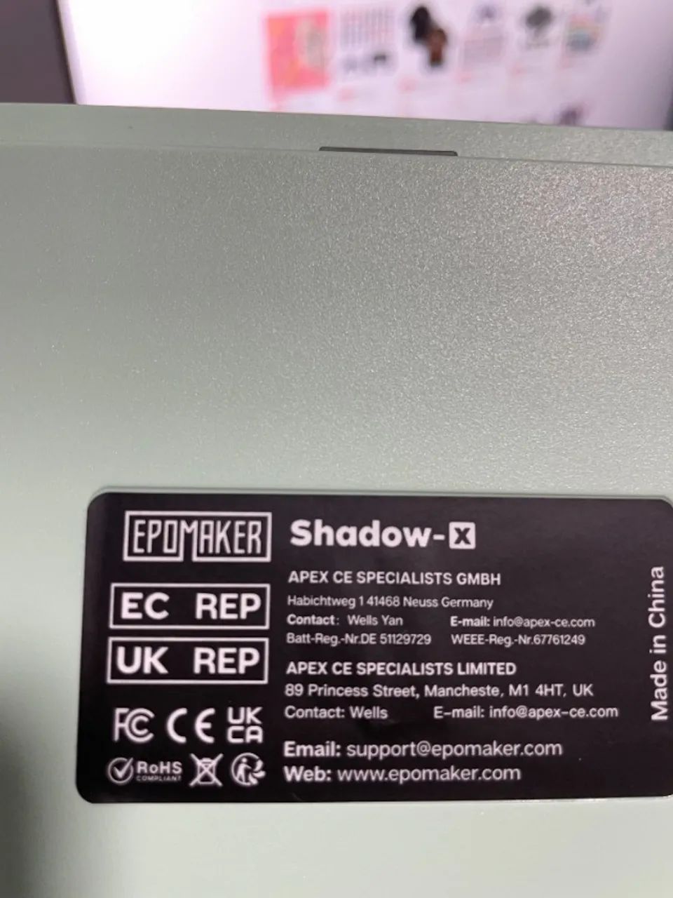 Teclado Mecanico Epomaker Shadow X - Foto 5