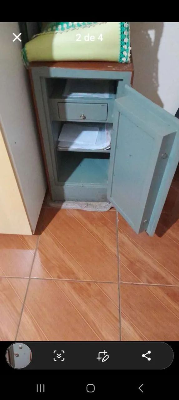 Ótimo cofre,  com segredo e chave - Foto 4
