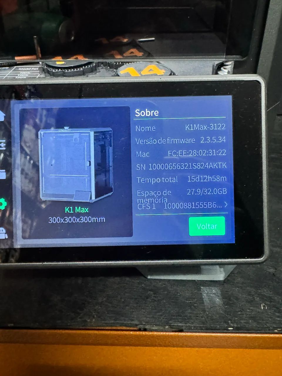 Impressora 3D K1 MAX com kit CFS e Secador filamento duplo - Foto 4