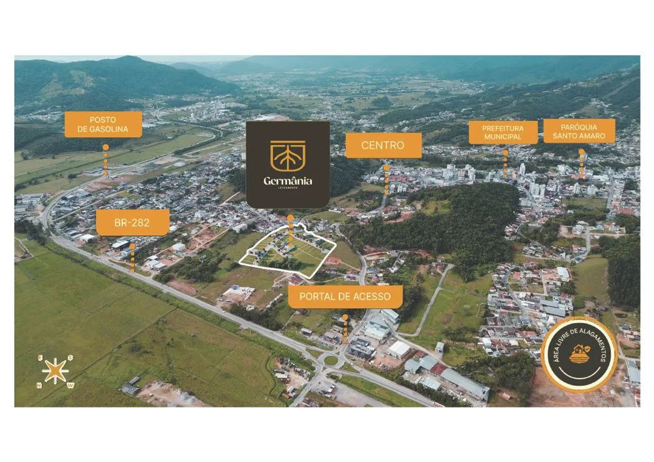 Terreno em santo Amaro loteamento Germânia 