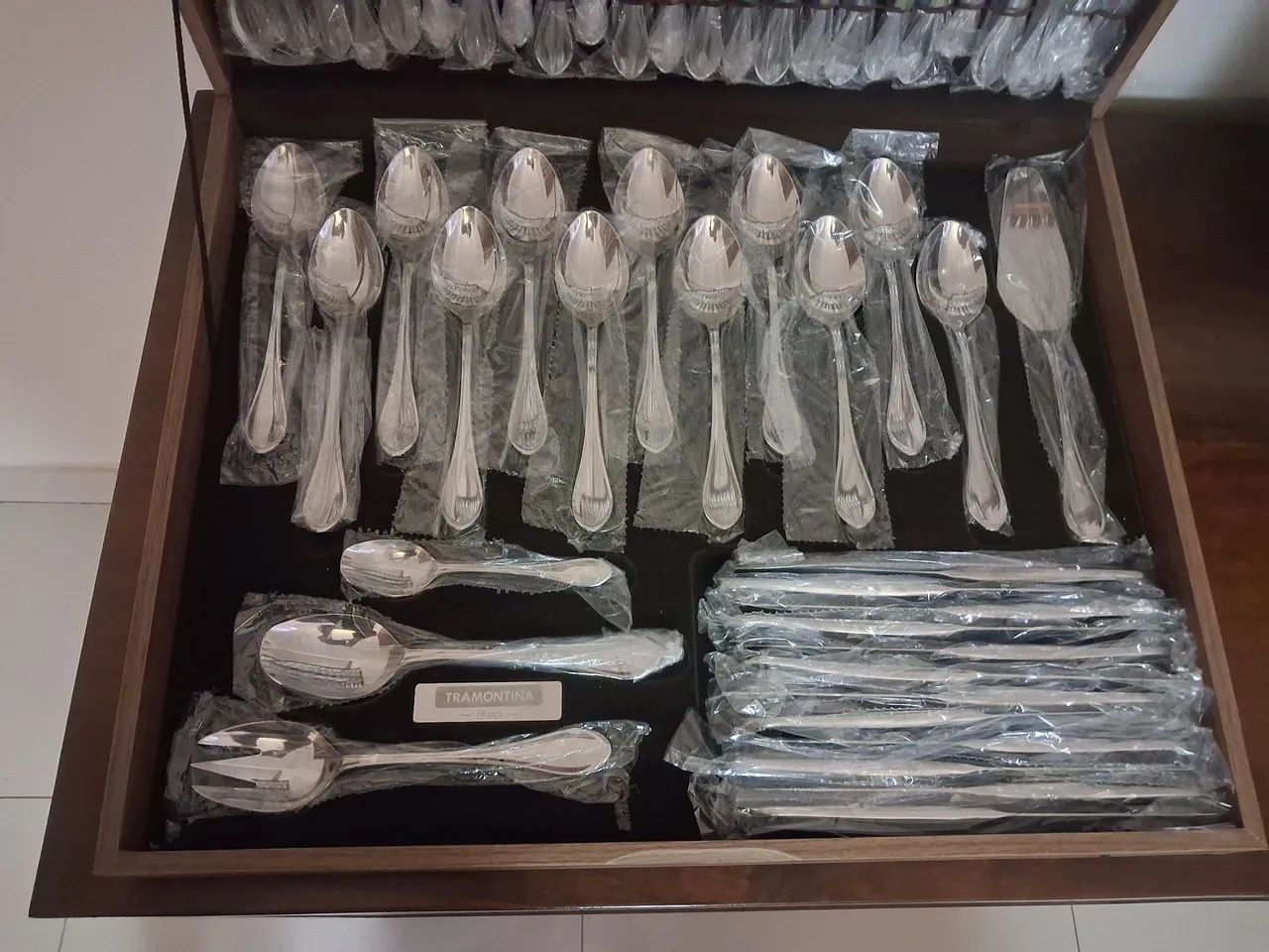 Faqueiro Tramontina Italy 72 peças  - Foto 3