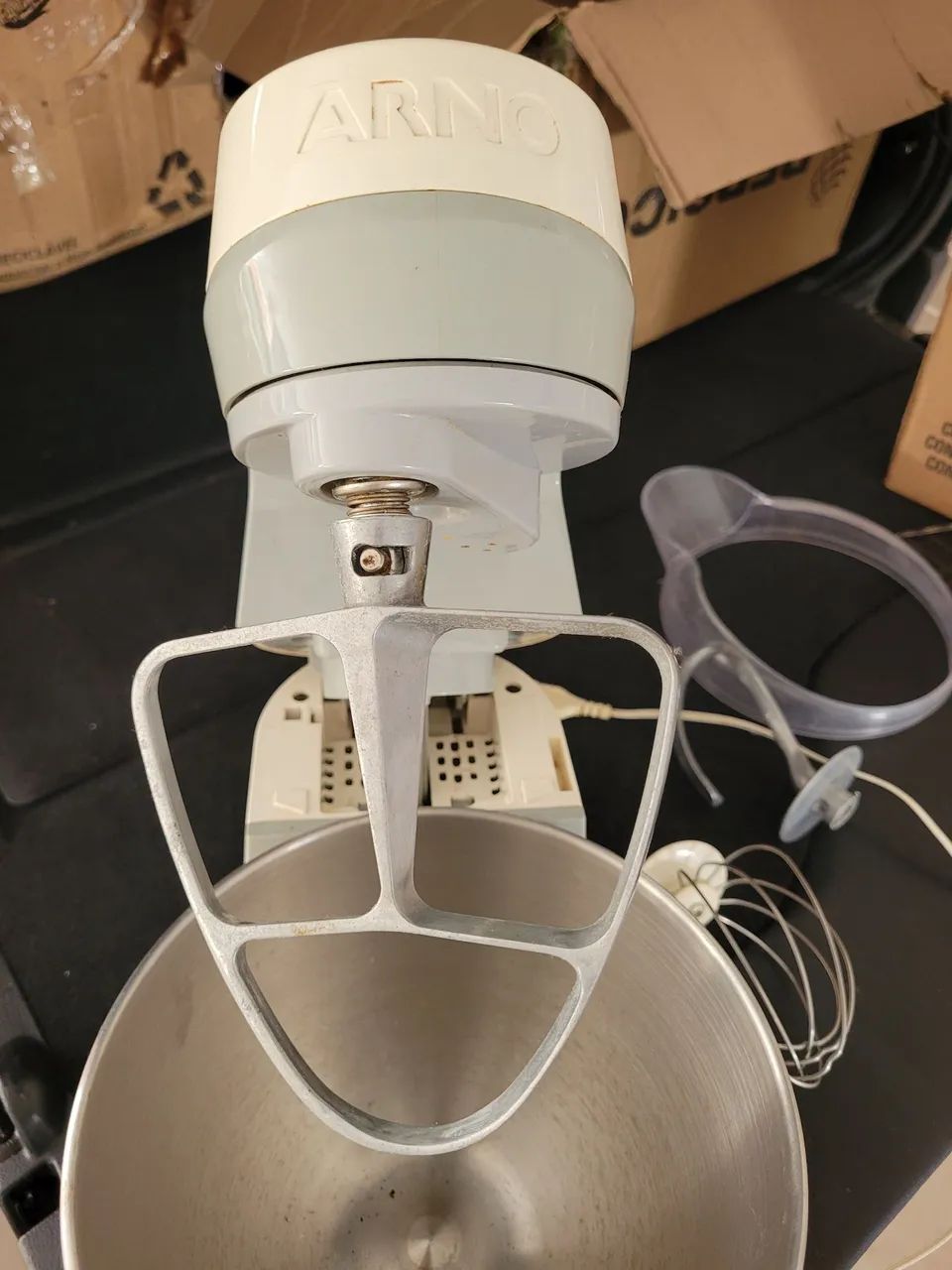 Batedeira Arno Planetária Deluxe COMPLETA - Tigela Inox". - Foto 4