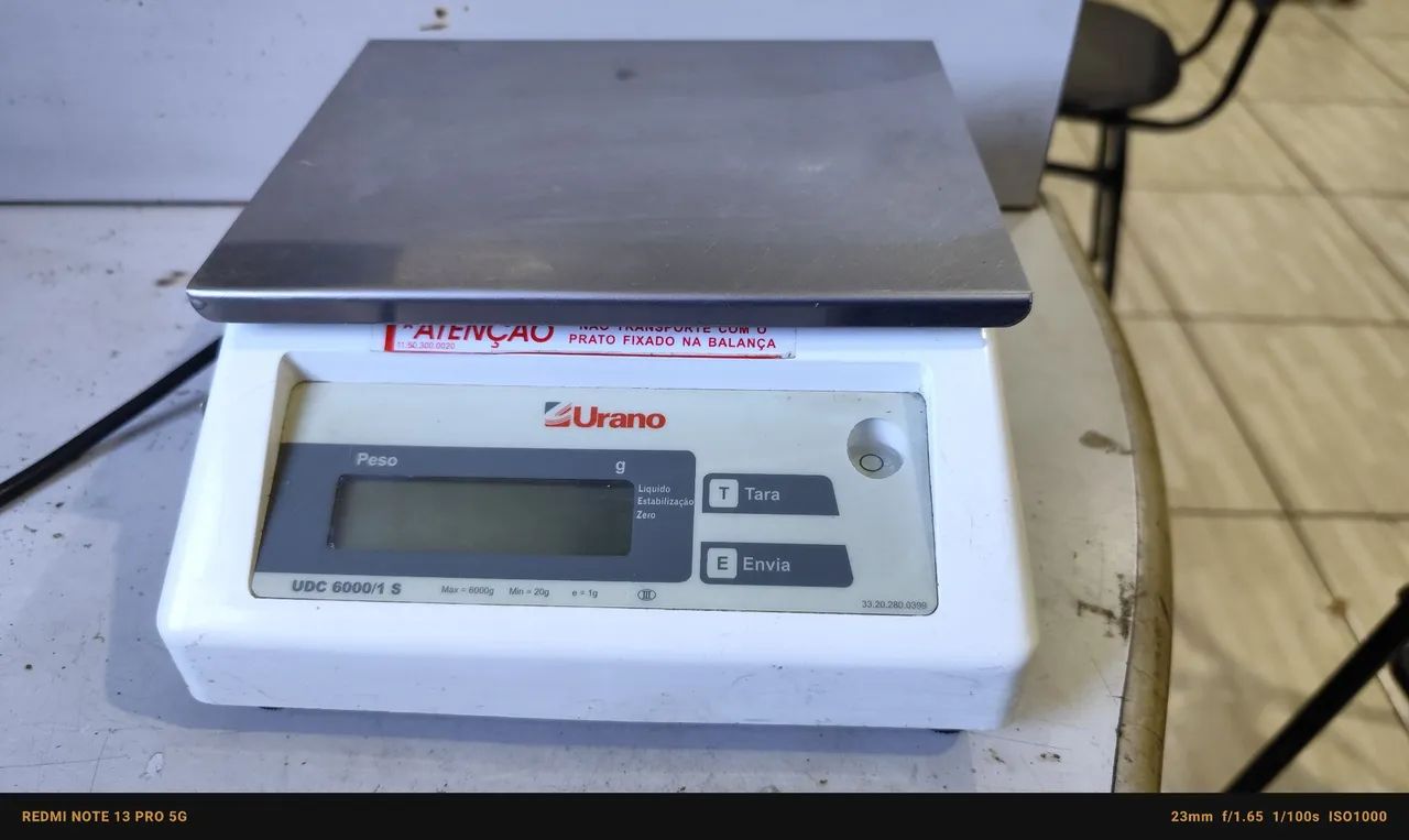 Balança 6kg x 1g