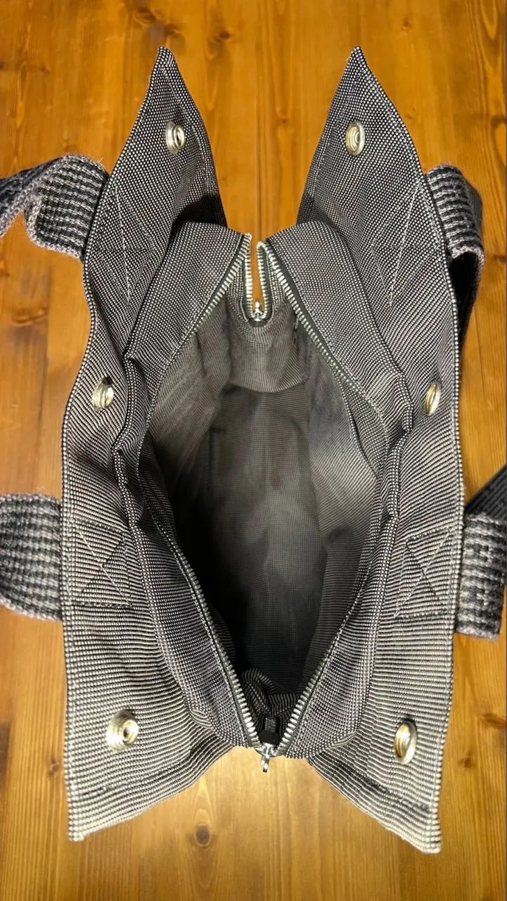 hermès fourre tout backpack canvas 100% original  - Foto 3