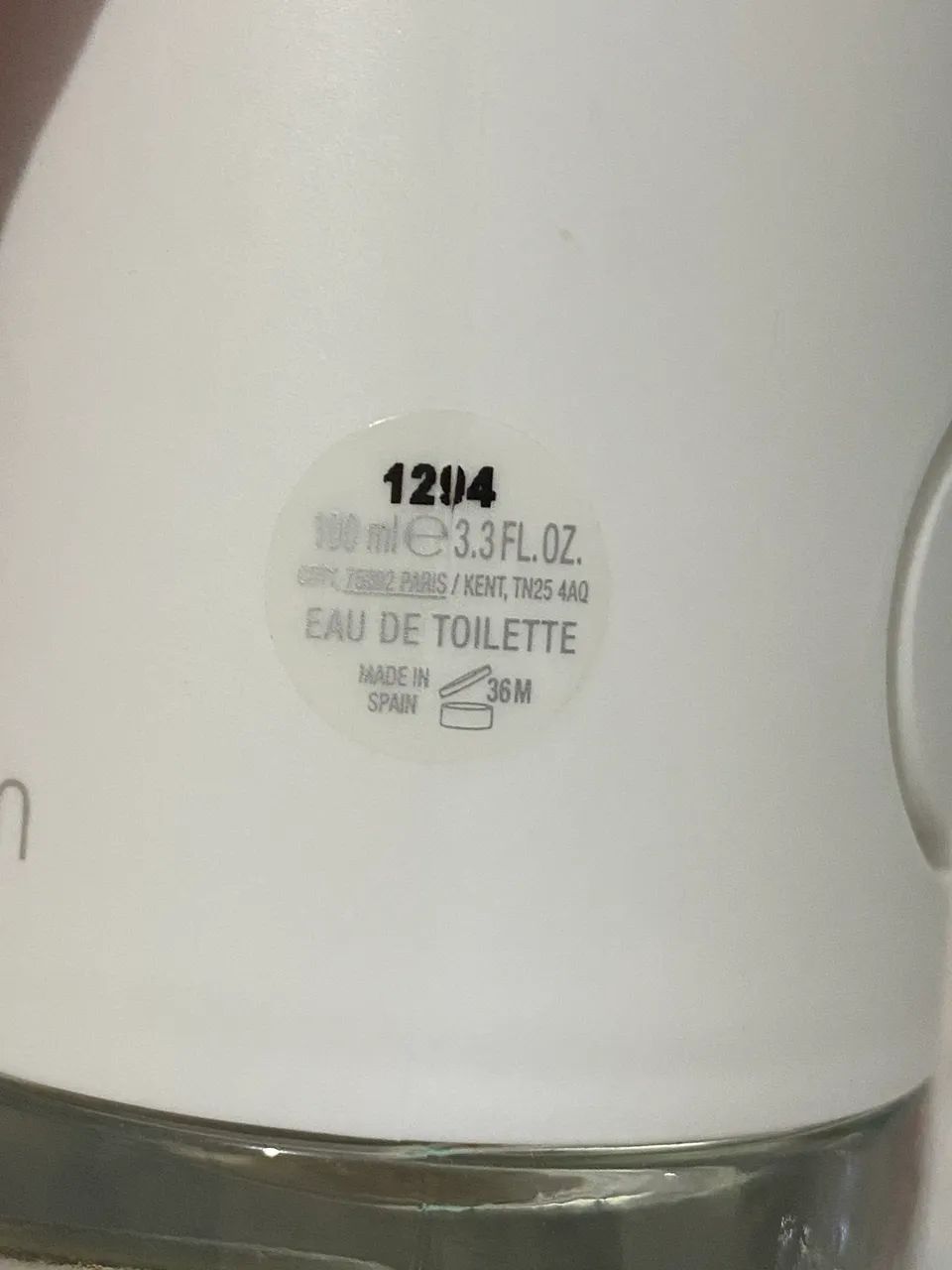 Vidro vazio de perfume CK in2u 100 ml  - Foto 4