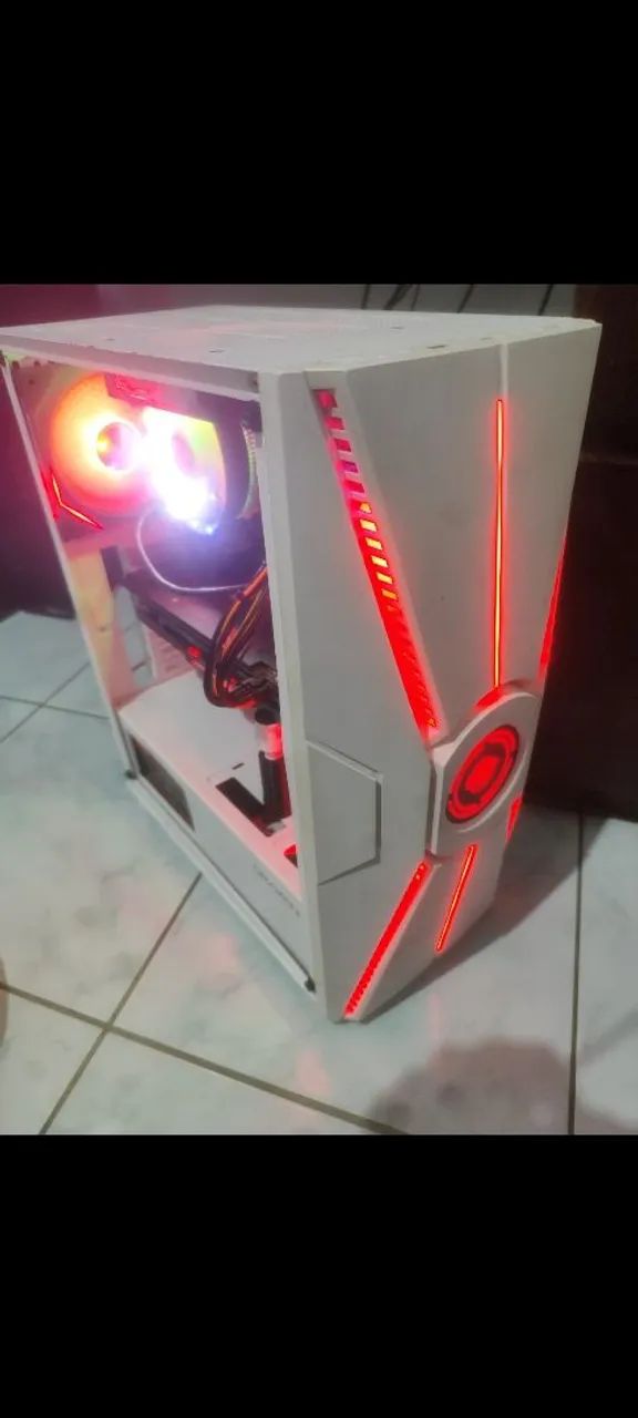 Pc Gamer Usado I7 Rx 580 com 3 Ventoinhas Usb Wifi Ssd 1 Tera - Foto 2