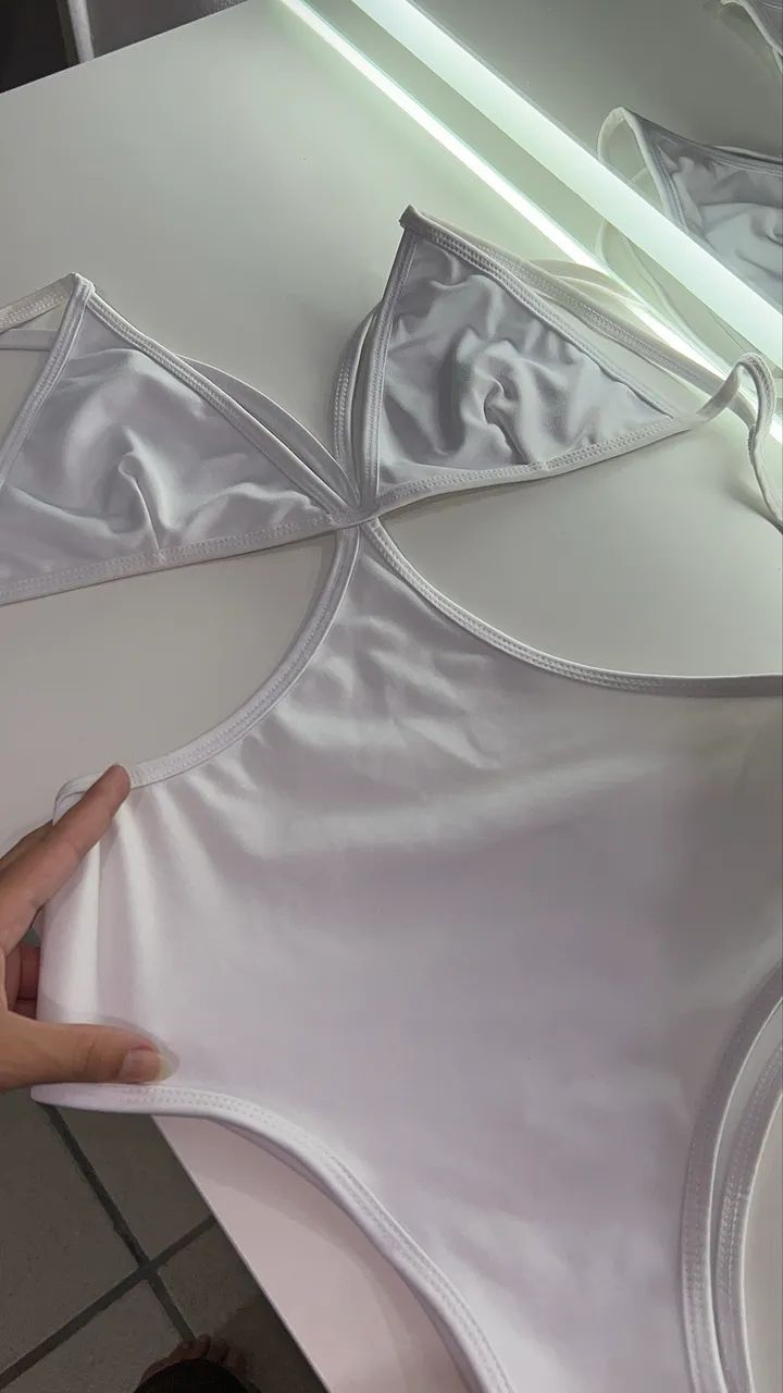 body branco novo - Foto 2