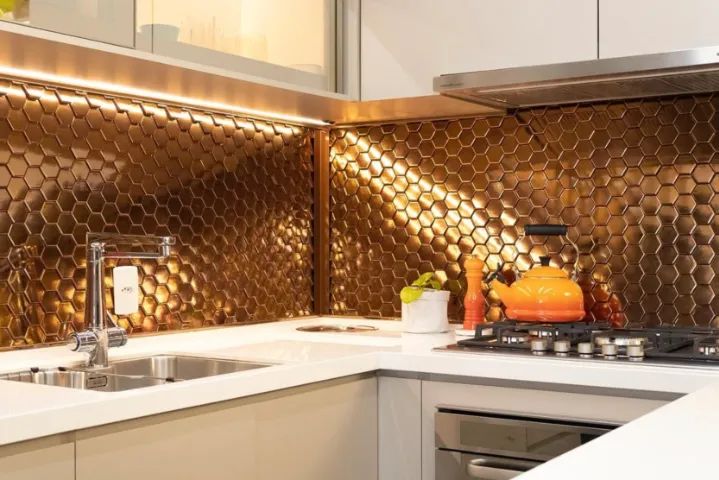 Revestimento hexagonal Acordes Ouro Portinari 27x30,8 - Foto 3