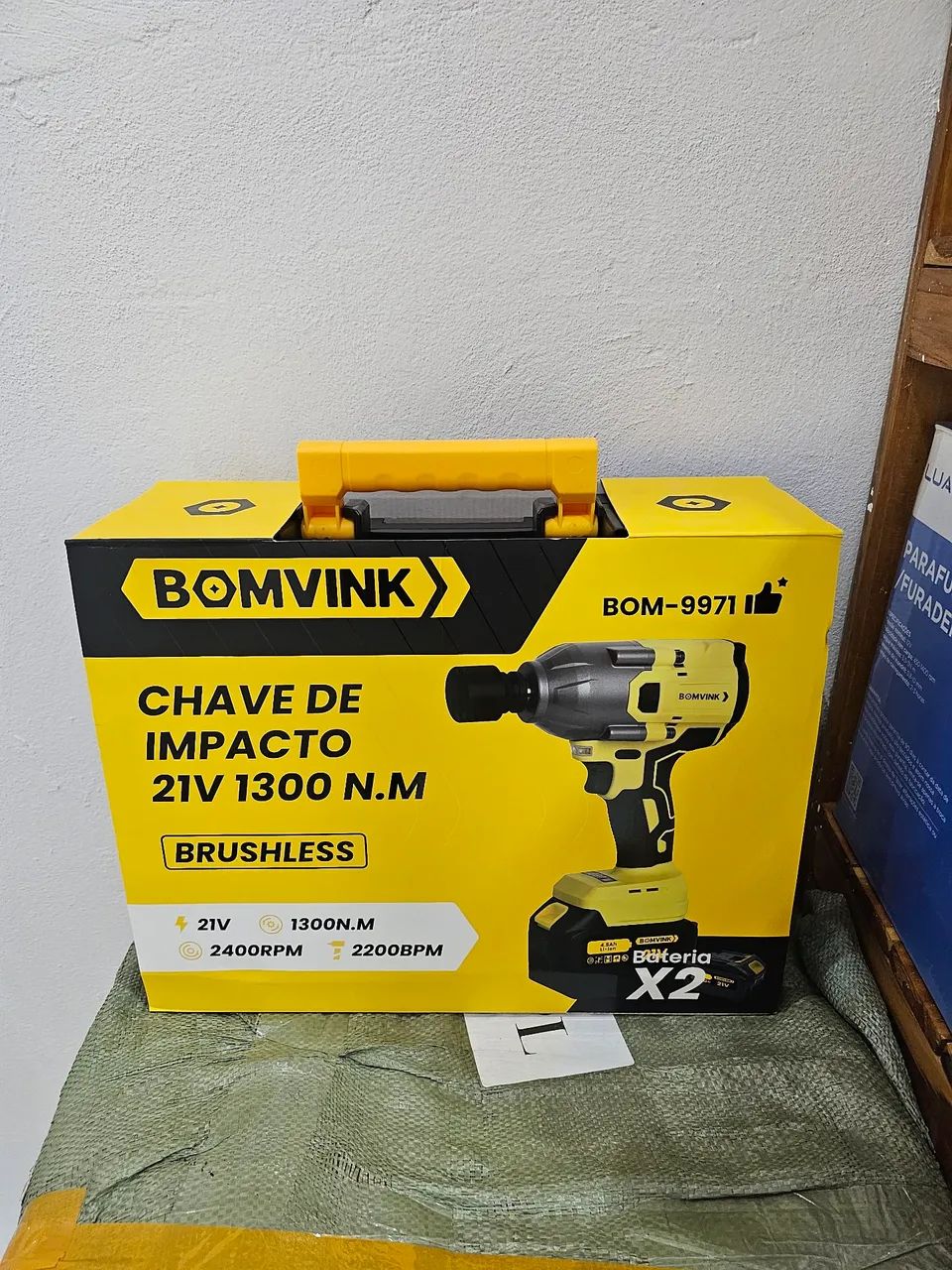 CHAVE DE IMPACTO 21V 1300N.M
