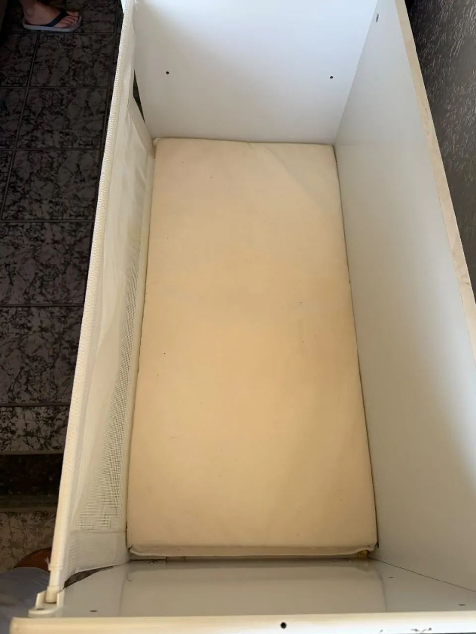 Mini Berço Aclopavel - original e conservado   -  Aceito cartão - Foto 4