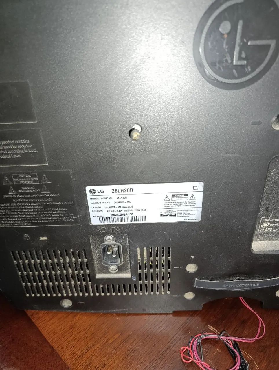 Tv LG 26 polegadas  - Foto 2