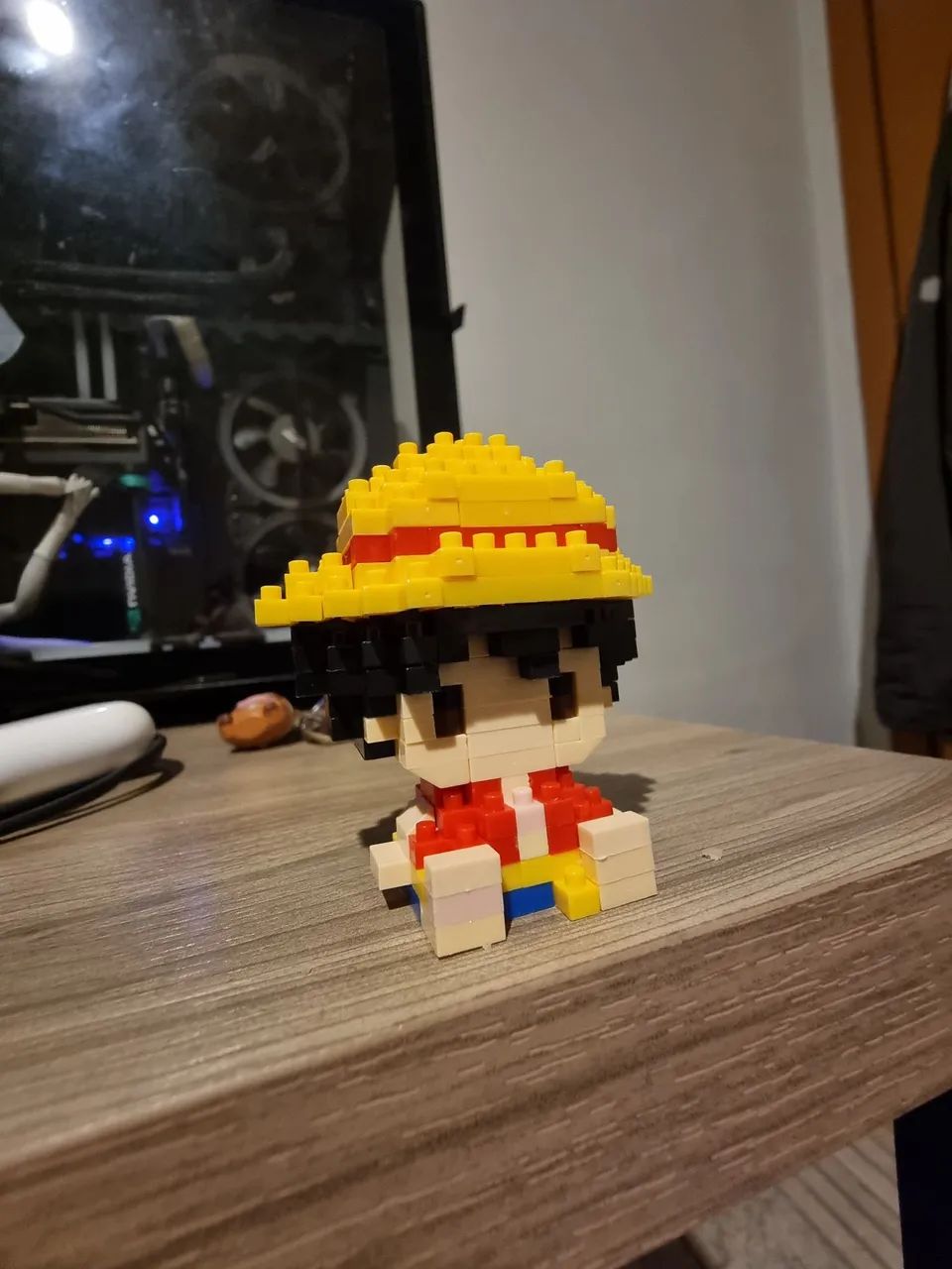 Luffy quebra cabeça montar - Foto 2
