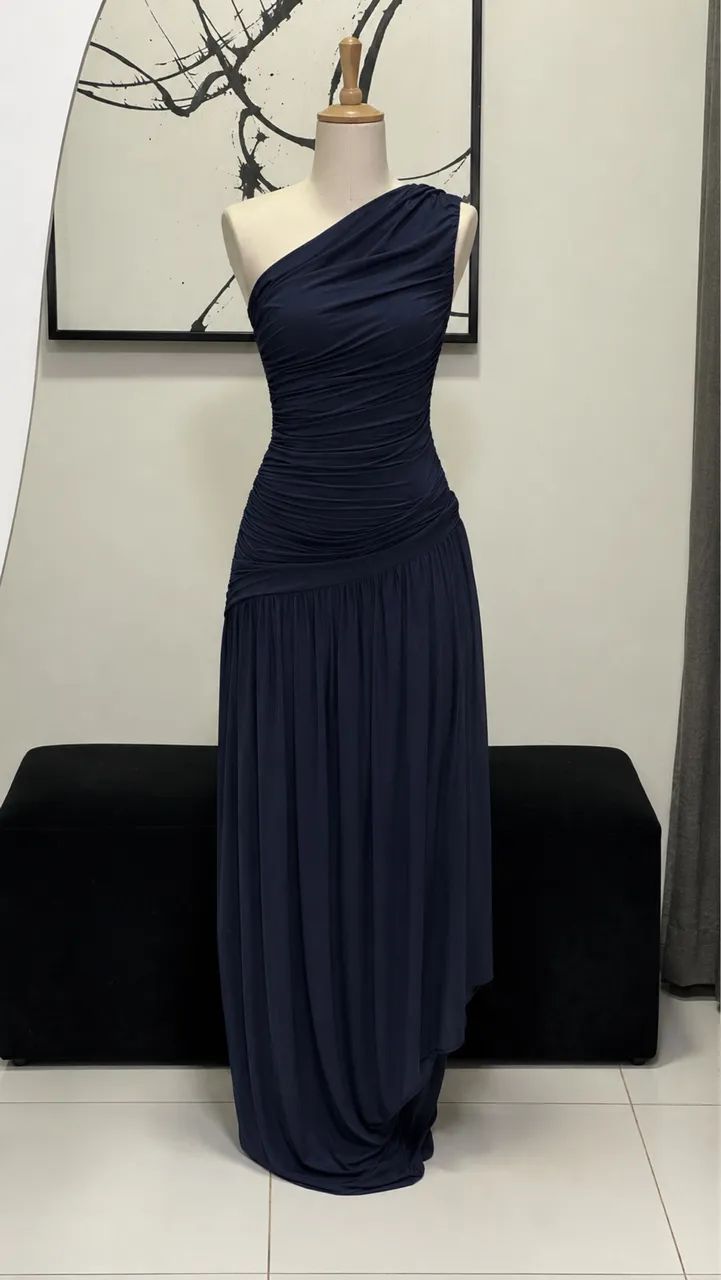 Vestido Azul Marinho