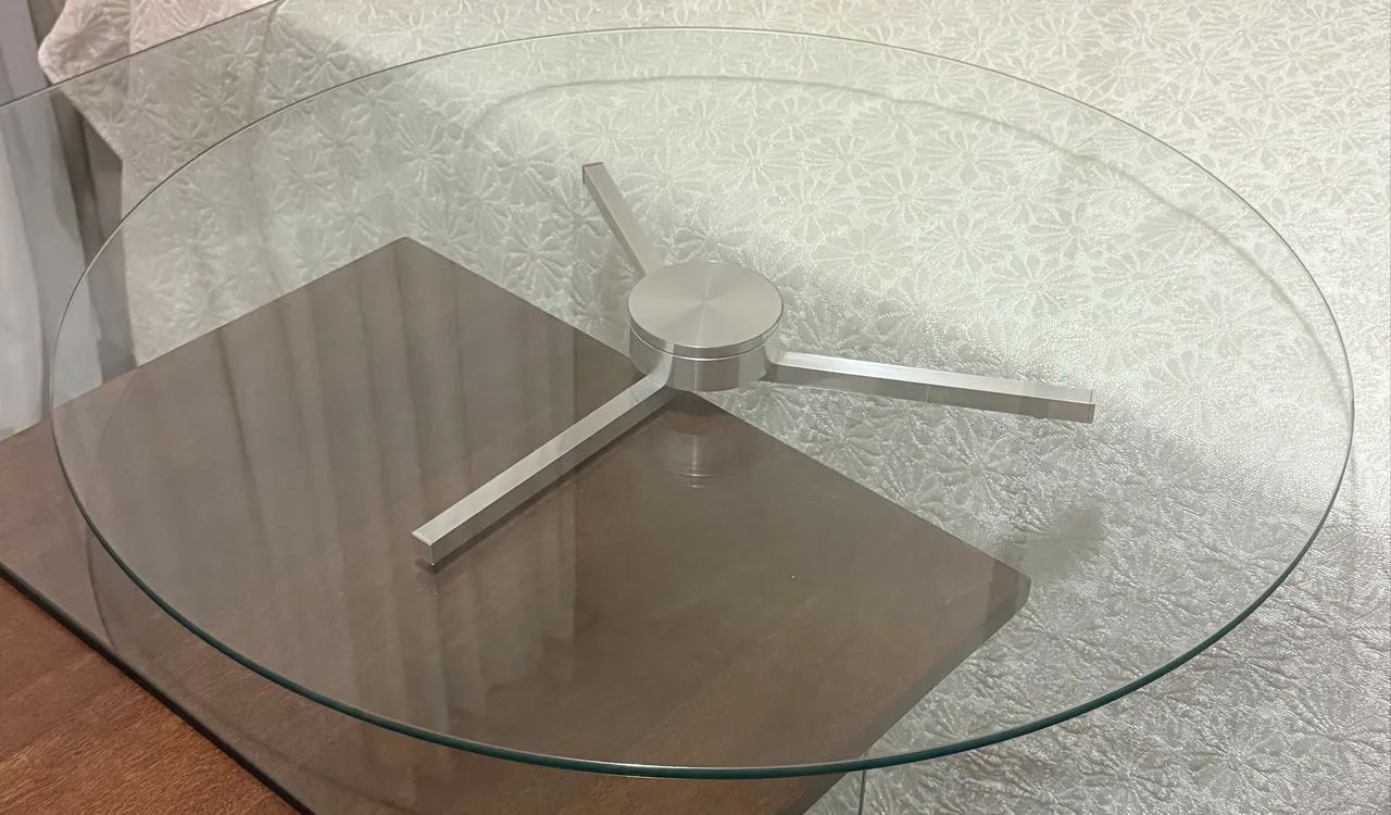 Centro de Mesa Giratório 10mm Inox Premium 80cm. - Foto 5