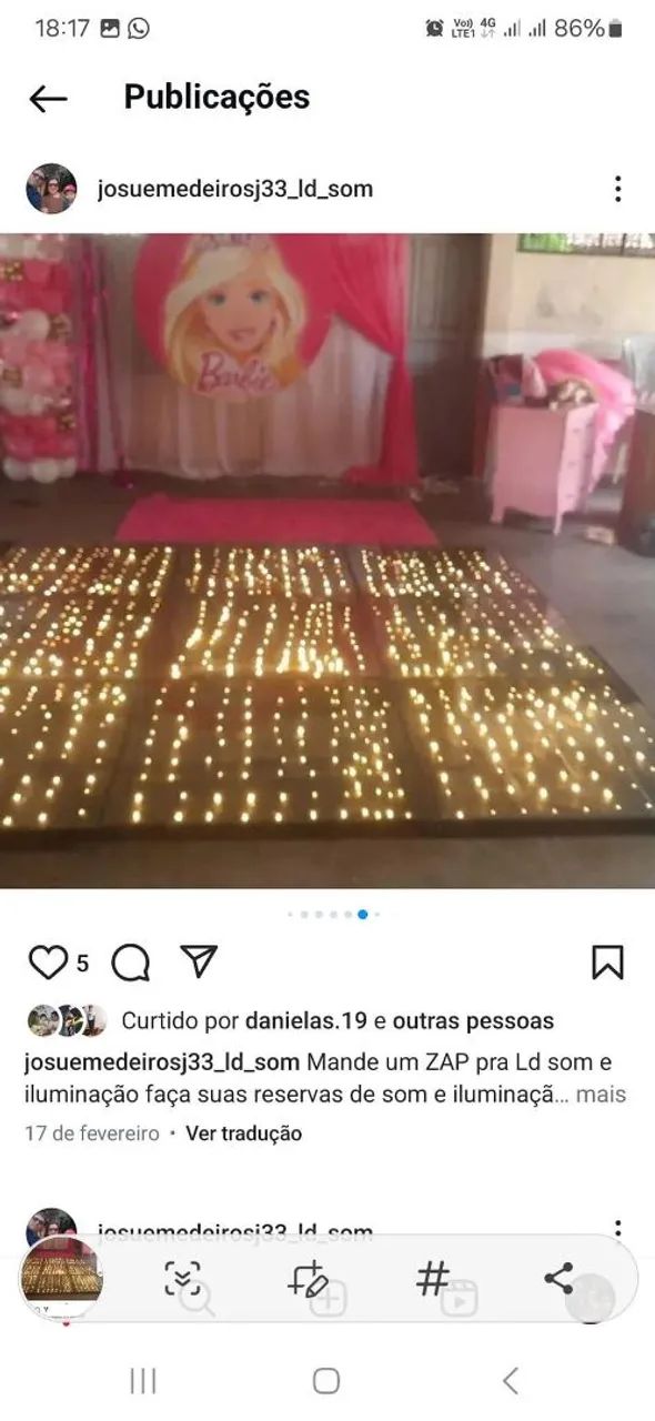 Pista Paris led 