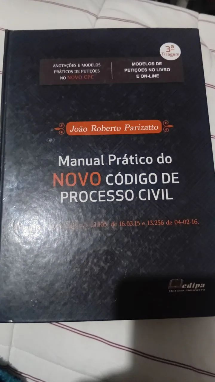 MANUAL PRÁTICO DO NOVO CÓDIGO DE PROCESSO CIVIL 