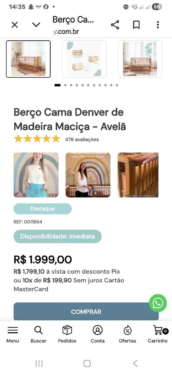 Mini berço  - Foto 4