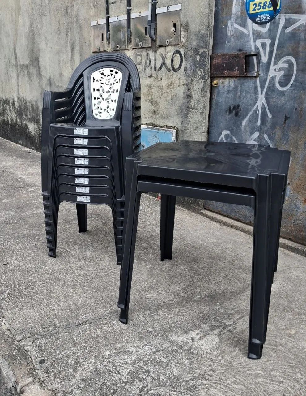 CADEIRA DE PLASTICO ENTREGO HOJE 