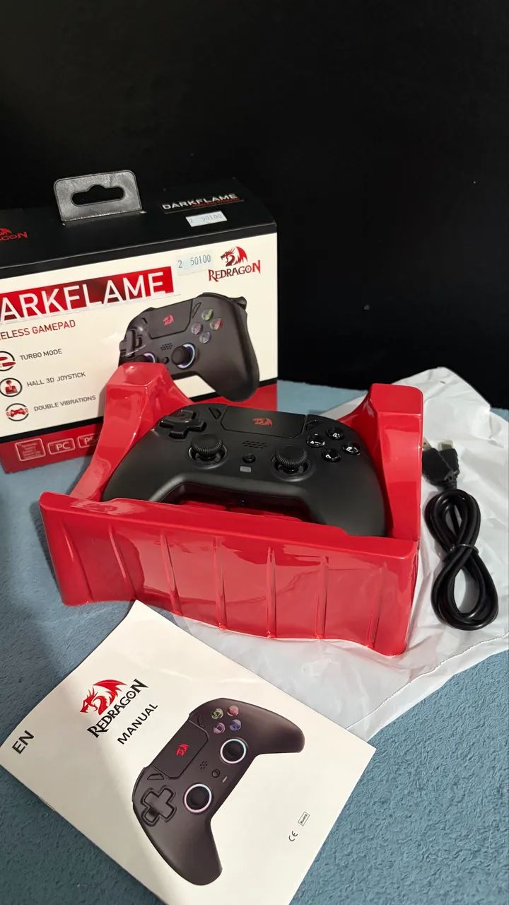Controle Redragon Darkflame  - Foto 2