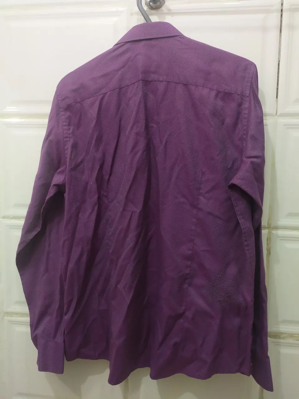 Camisa social roxa  - Foto 2