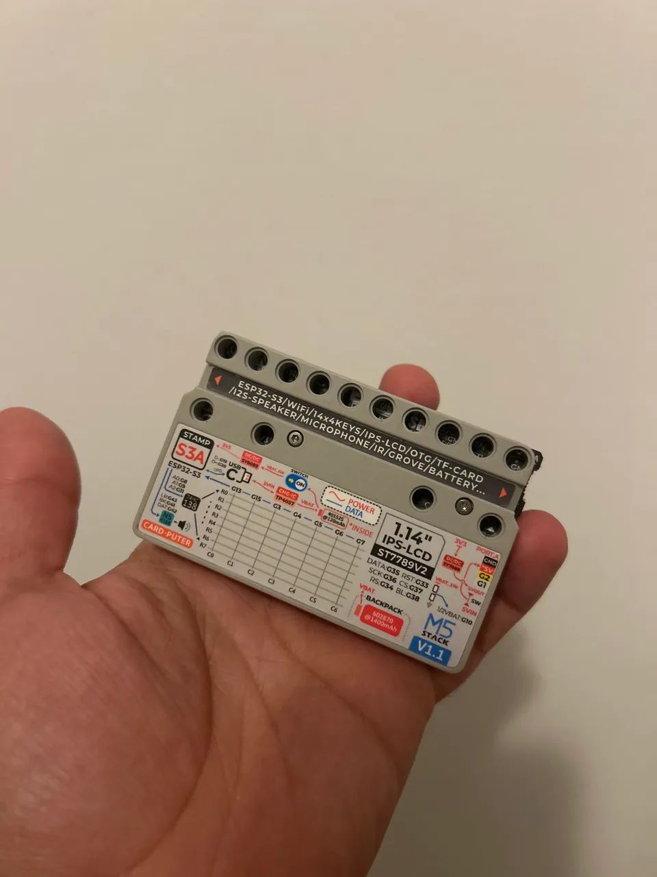 Mini Computador M5Stack Cardputer Esp32-s3 Portátil Maker IoT - Foto 3