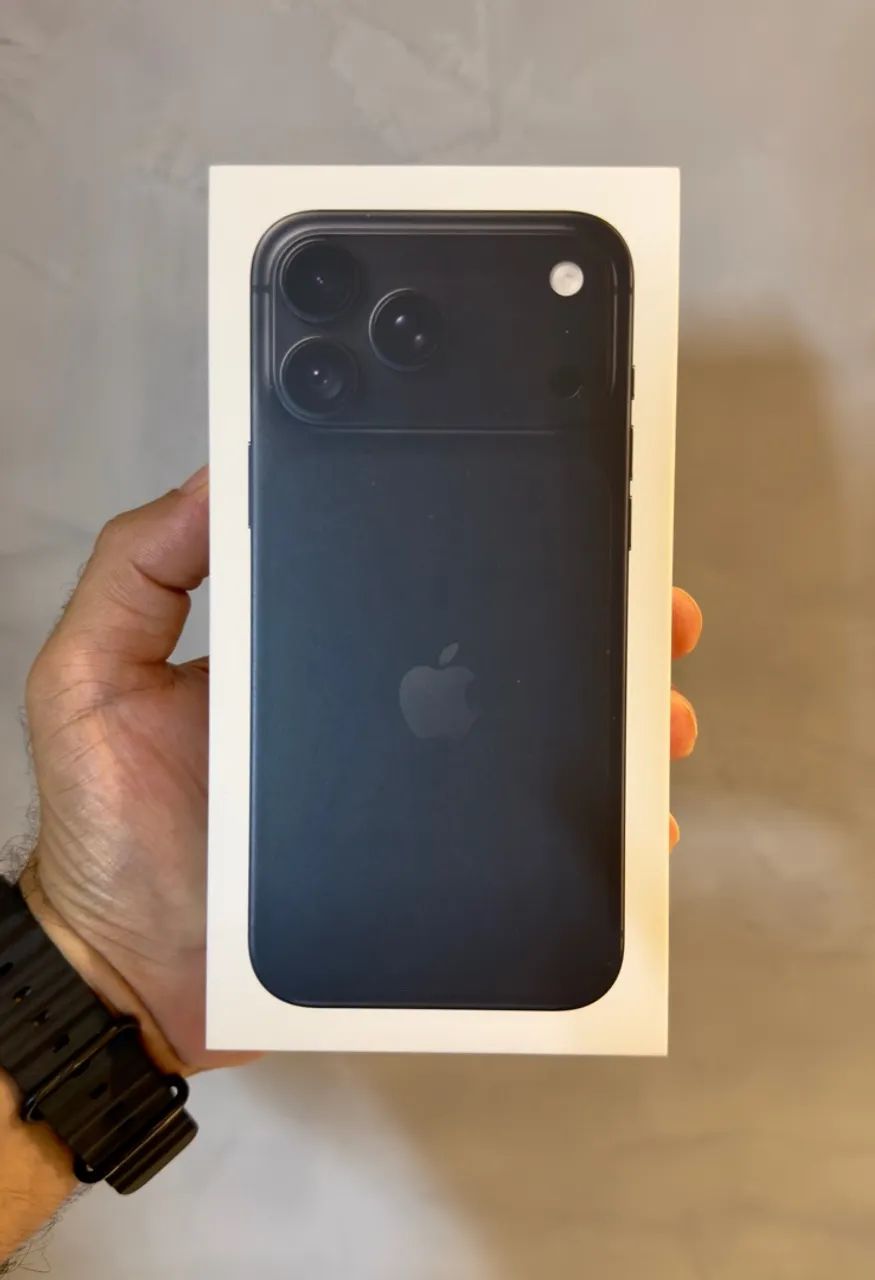 iPhone 18 Pro Max 256GB Preto - Anatel (Lacrado)