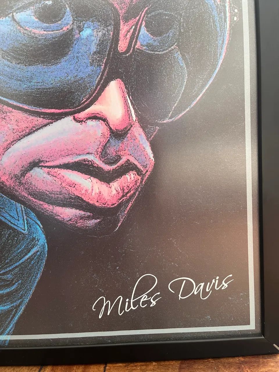 Quadro emoldurado do Miles Davis  - Foto 4