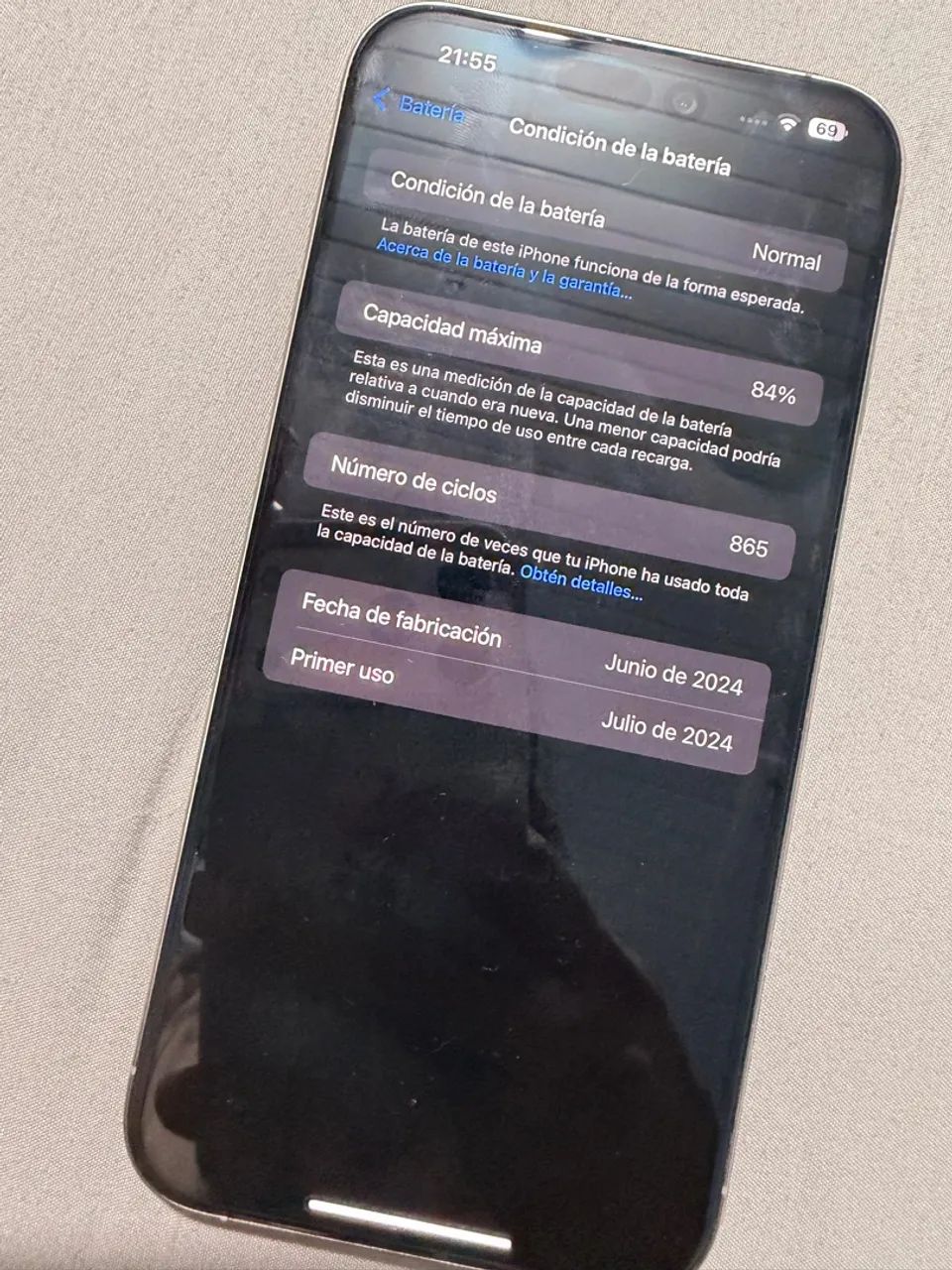 IPHONE 15 Pro Max  256gb - Foto 2