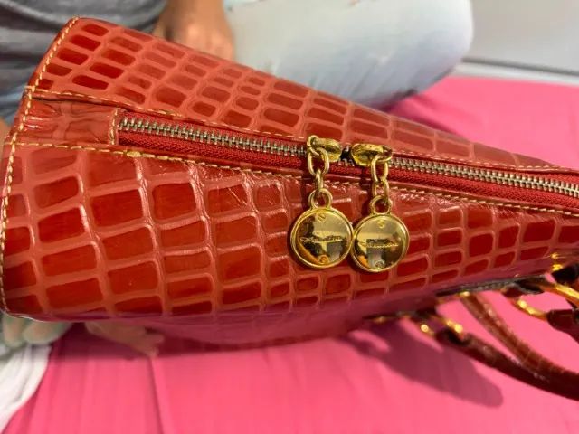 Bolsa COURO LEGÍTIMO MARCA ANANDRA  - Foto 5