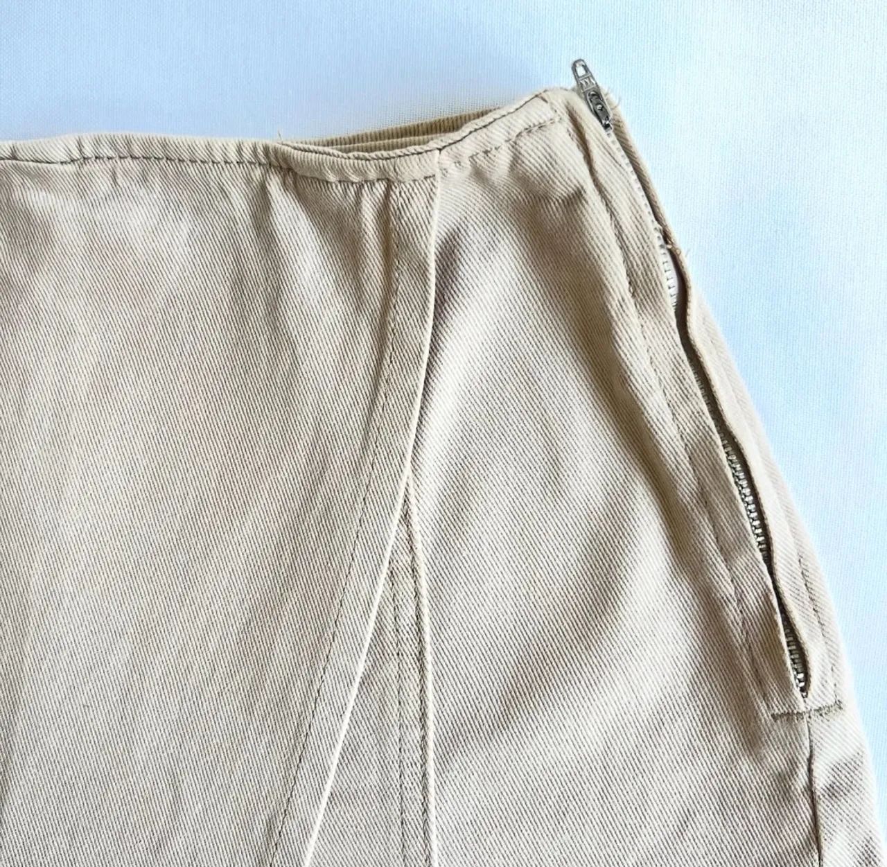 short saia sarja bege - Foto 2