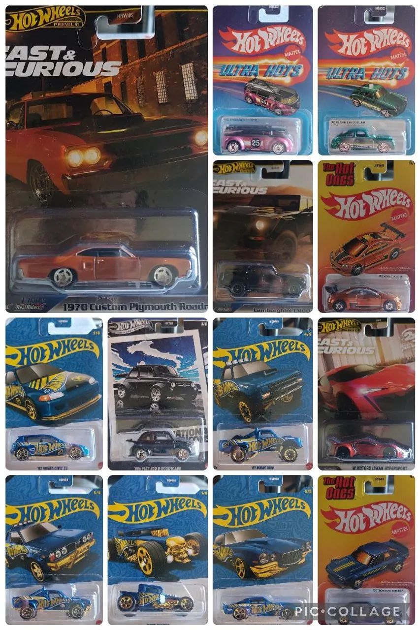 Kit Hotwheels Especiais