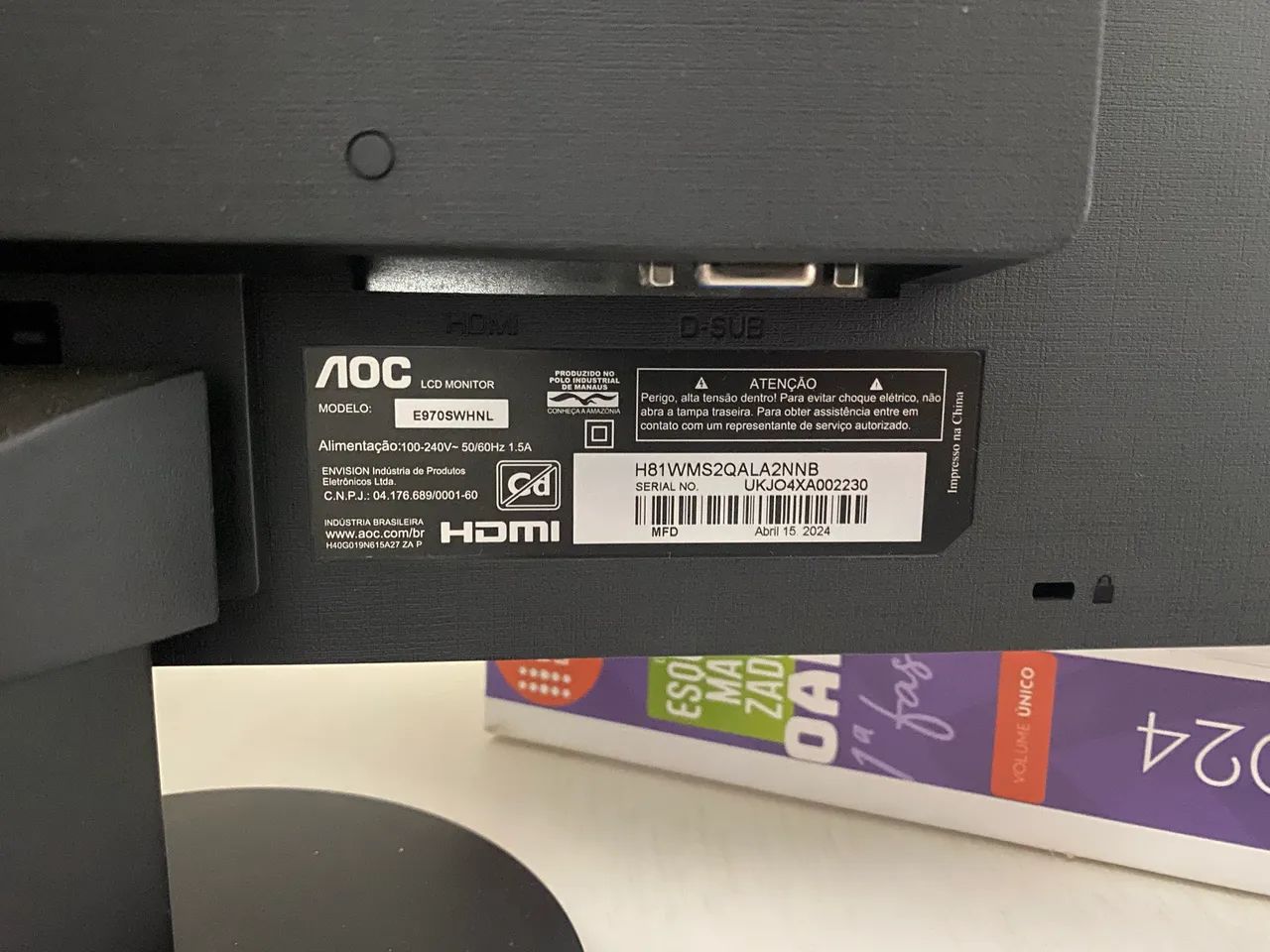 Monitor AOC E970SWHNL  - Foto 4
