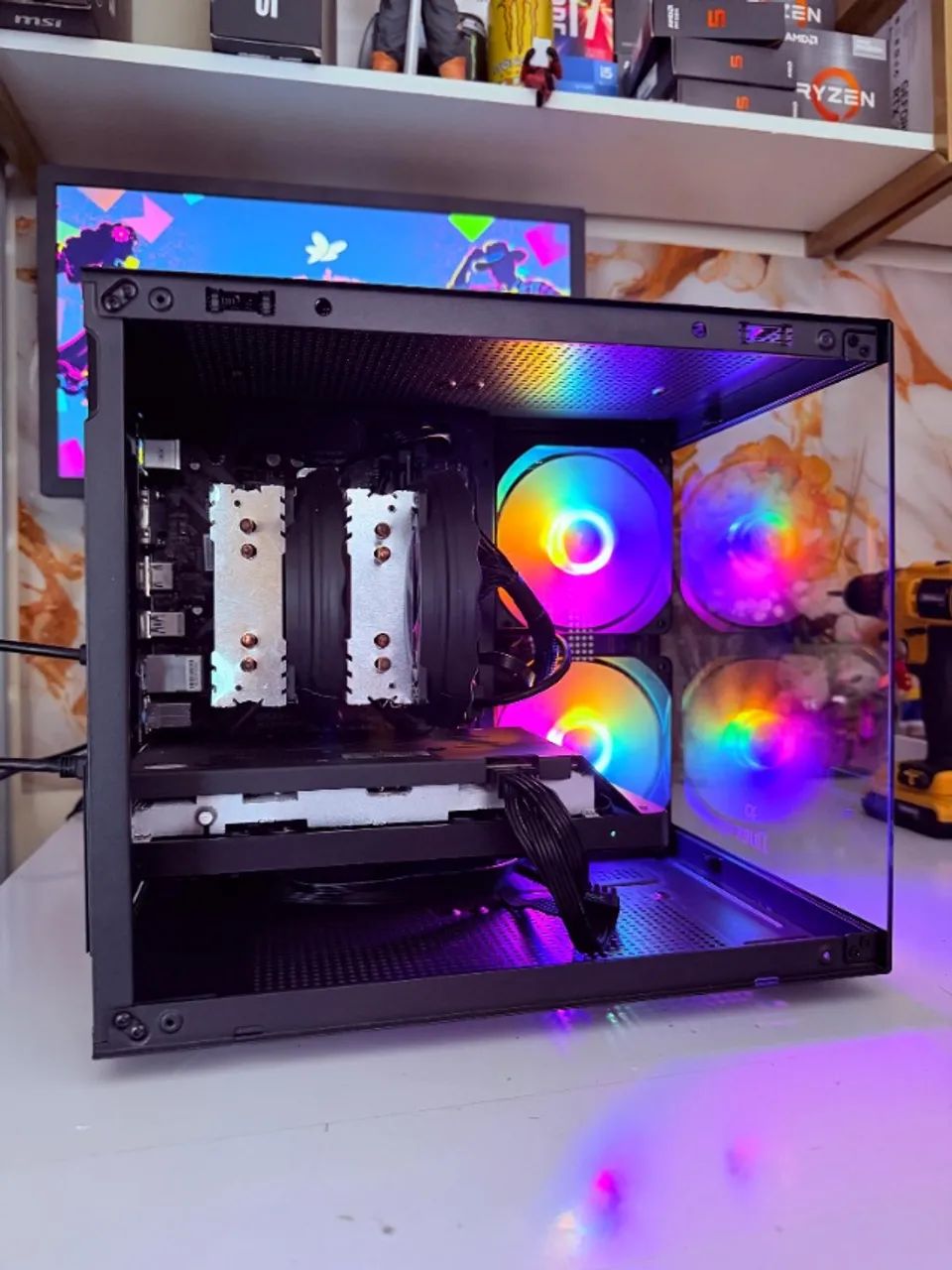 PC i5 10400F + RX 590 + 16GB DDR4 - Top de verdade - Foto 2