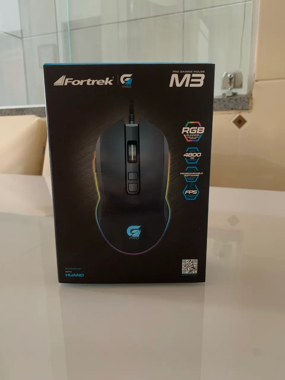Mouse gamer FORTREK GPRO M3