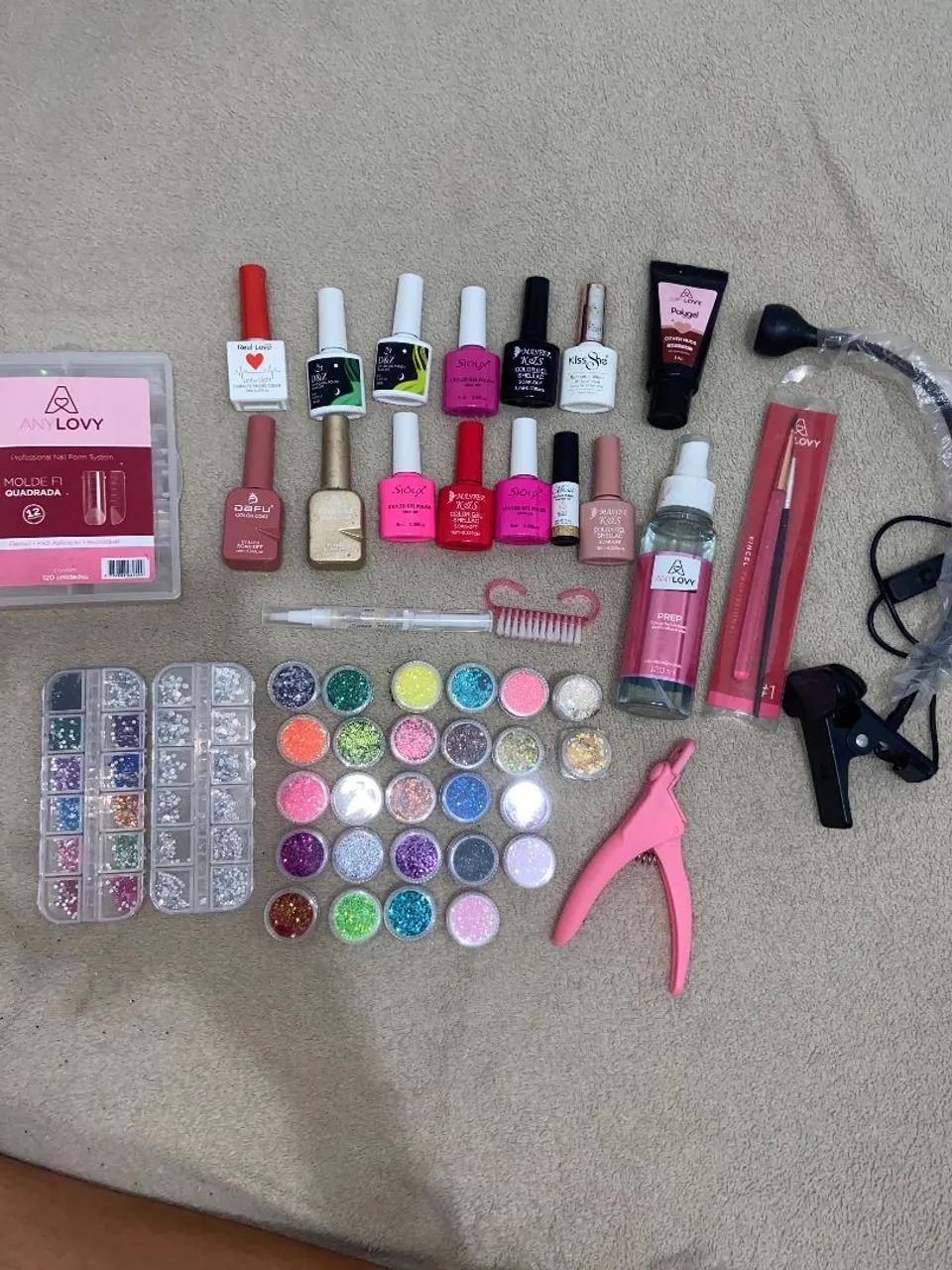 Kit unhas de gel 